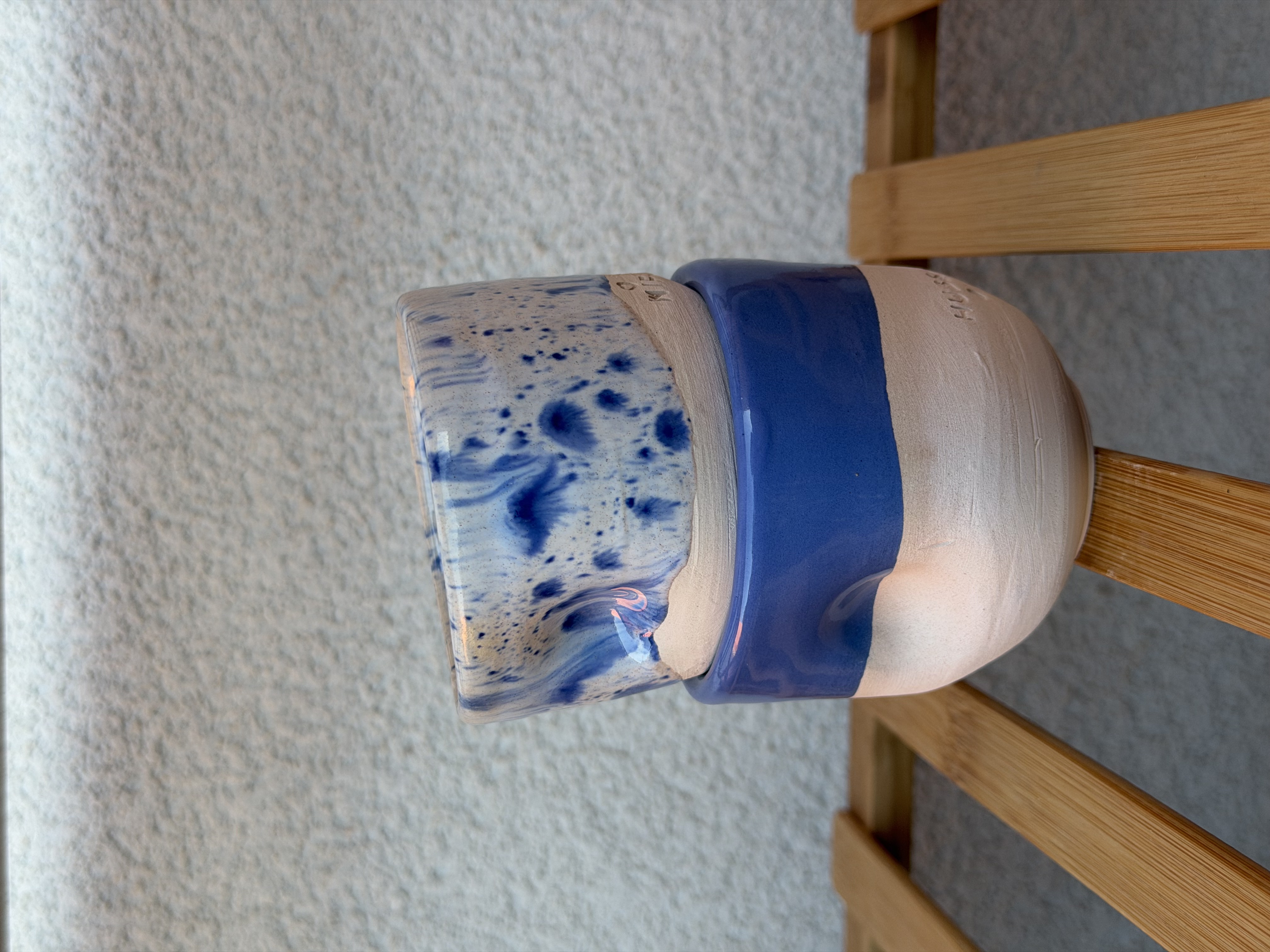 Căni ceramice personalizate, lucrate manual
