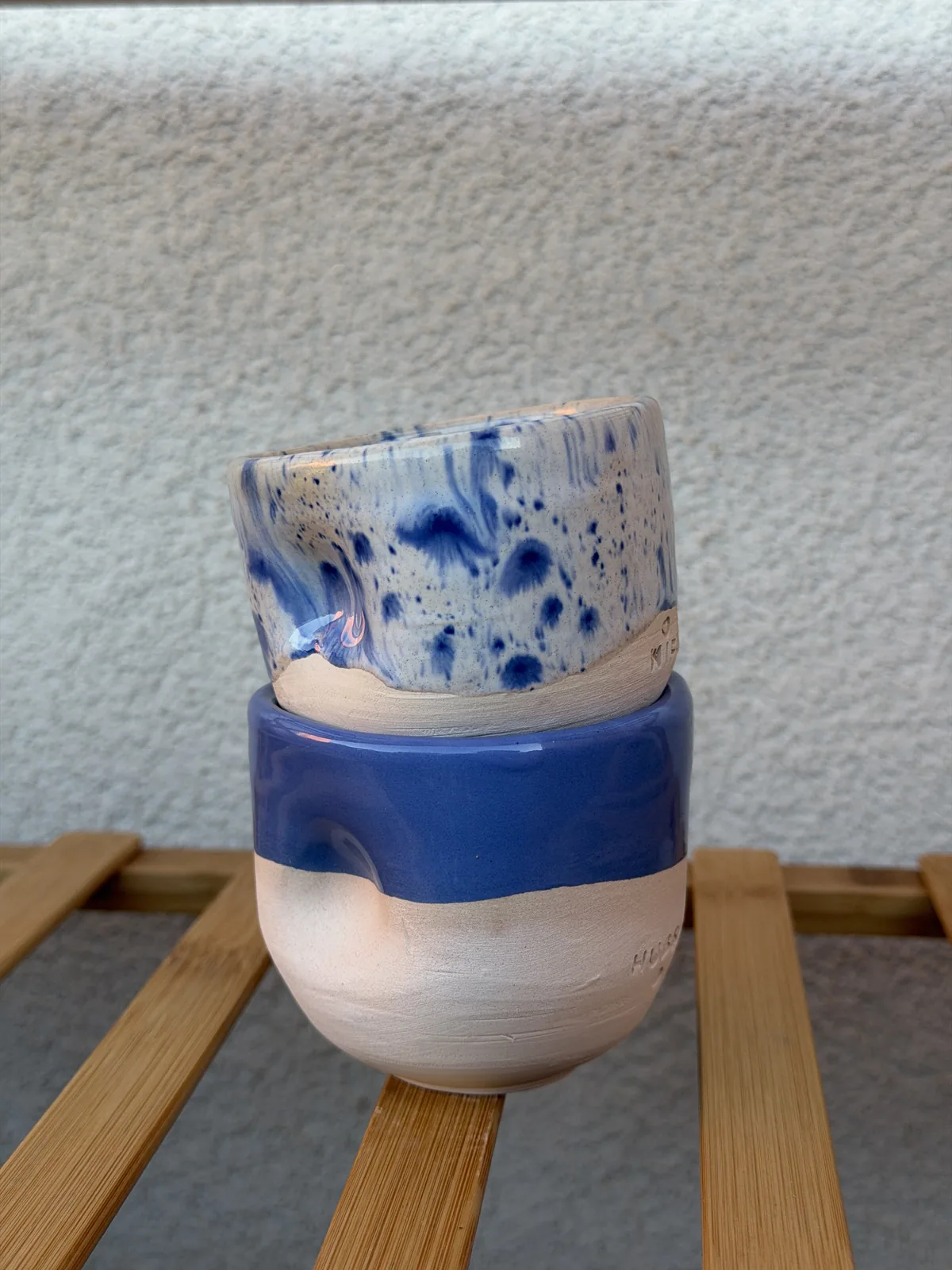 Căni ceramice personalizate, lucrate manual